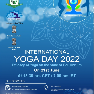 INTERNATIONAL YOGA DAY 2022 Efficacy of...